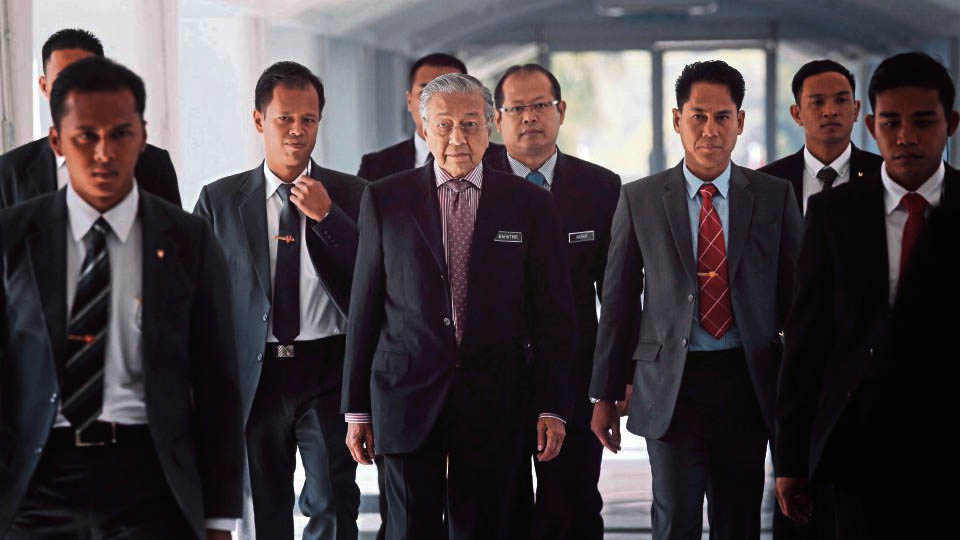 MAHATHIR GAME ON OR  GAME OVER