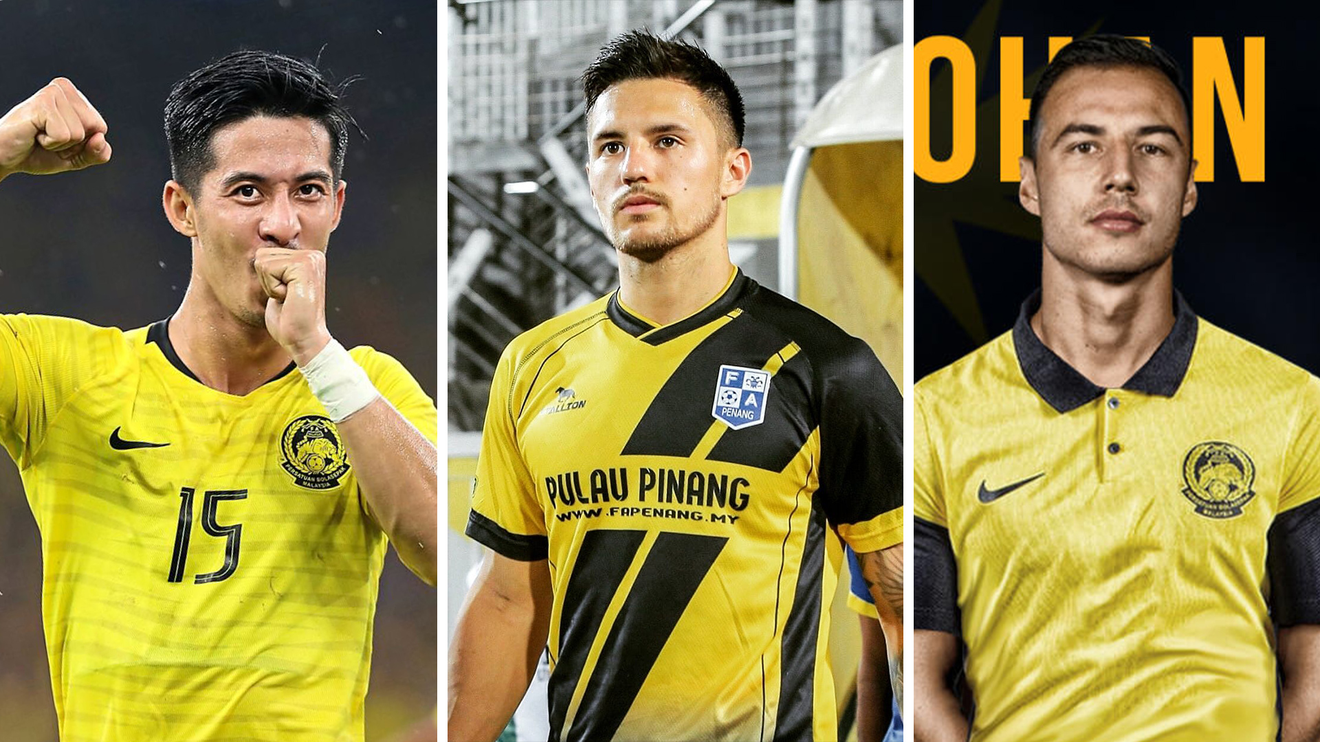 10 Star Harimau Malaya melalui Naturalisasi